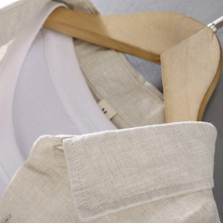 OLD MONEY LINEN LONG SLEEVE SHIRT