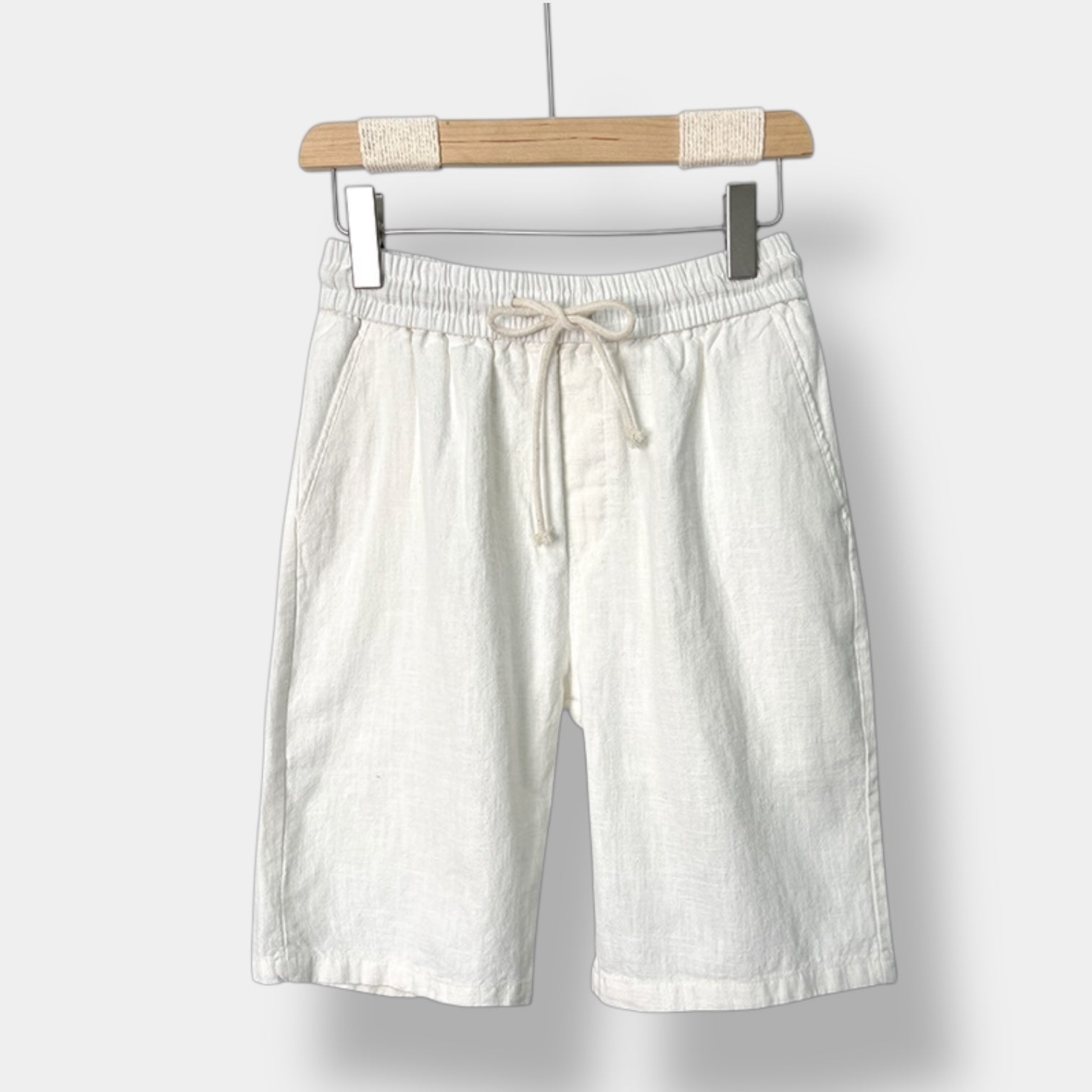 OLD MONEY Relaxed Fit Linen Short