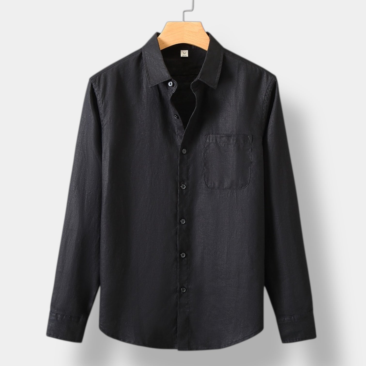 OLD MONEY LINEN LONG SLEEVE SHIRT