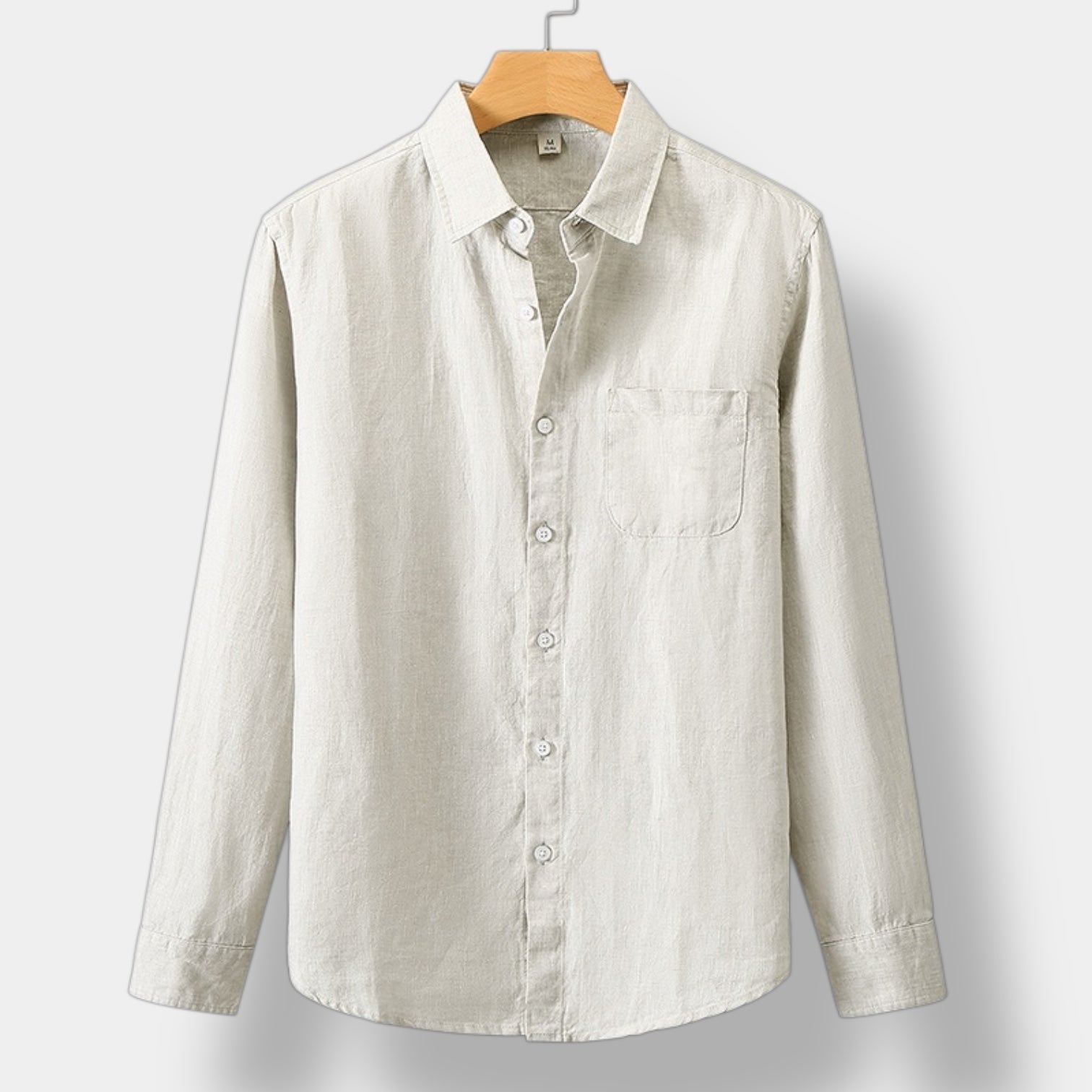 OLD MONEY LINEN LONG SLEEVE SHIRT