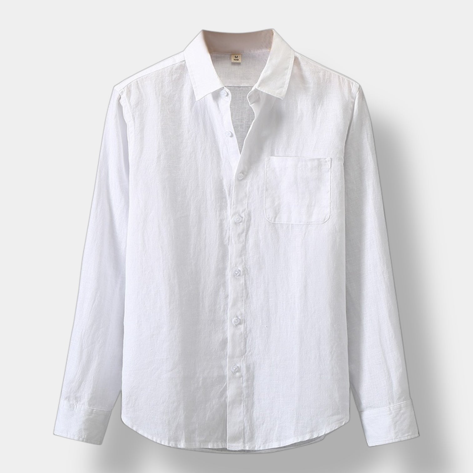 OLD MONEY LINEN LONG SLEEVE SHIRT