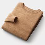 OLD MONEY Merino Wool Checkered Sweater
