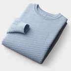 OLD MONEY Merino Wool Checkered Sweater