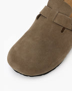 Russ & Co Suede Clogs