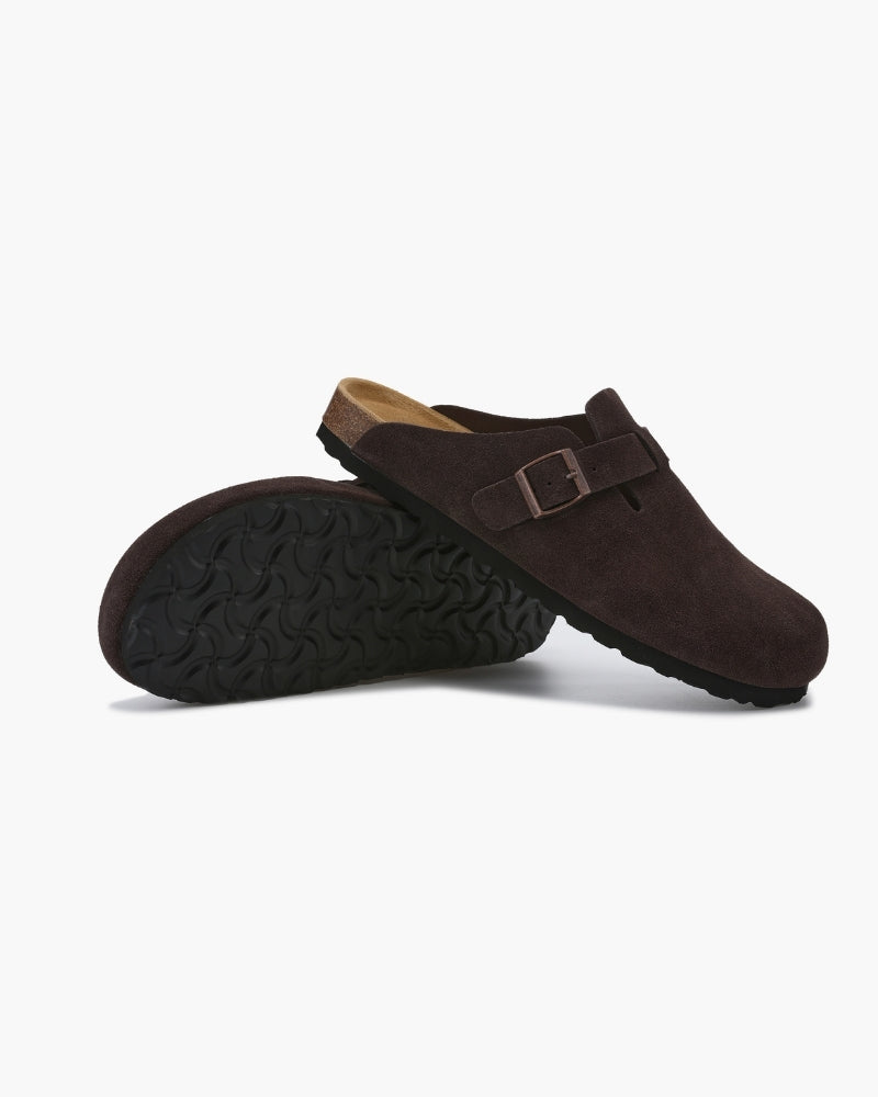 Russ & Co Suede Clogs
