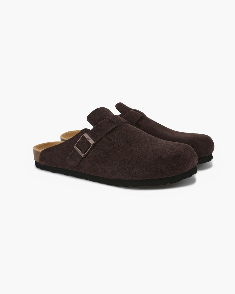 Russ & Co Suede Clogs