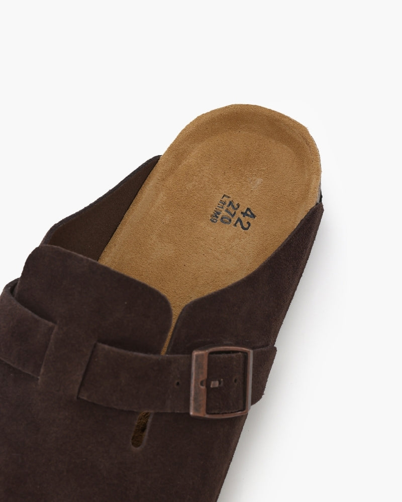 Russ & Co Suede Clogs