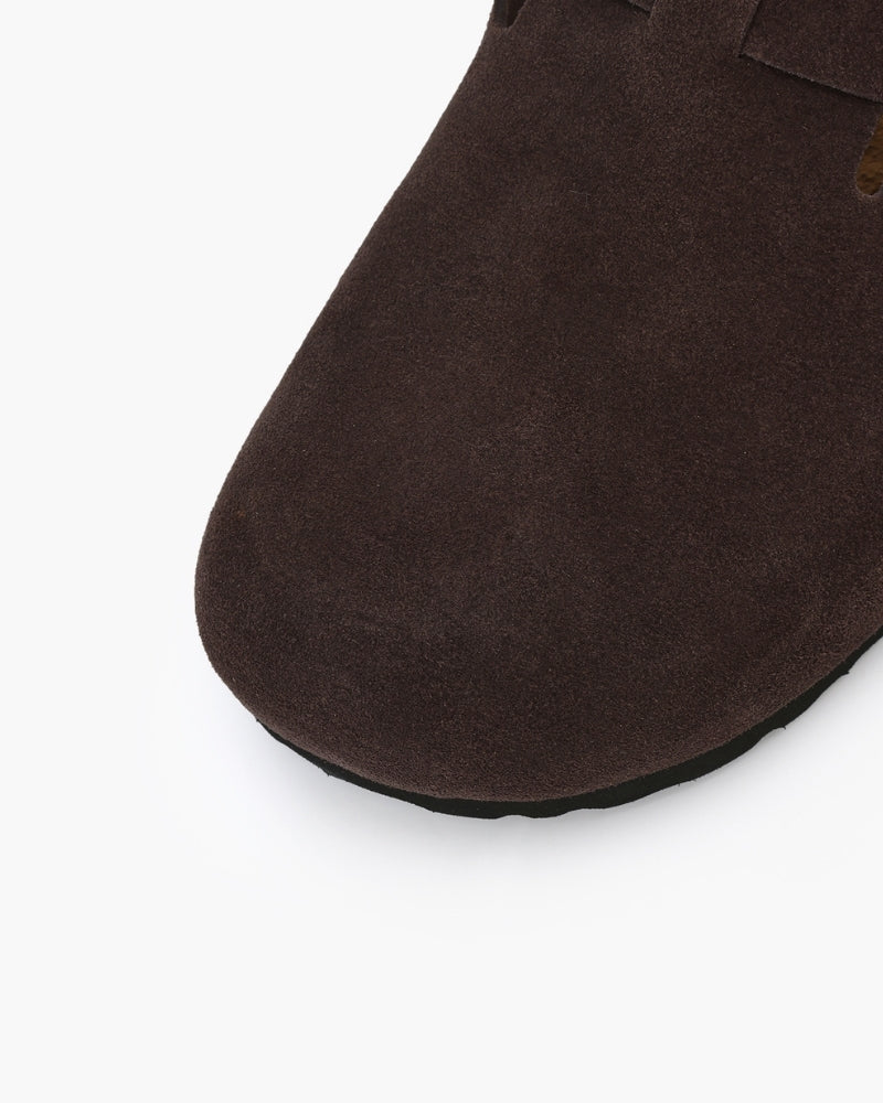 Russ & Co Suede Clogs