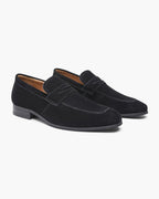 Russ & Co Suede Penny Loafers