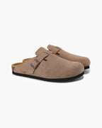 Russ & Co Suede Clogs