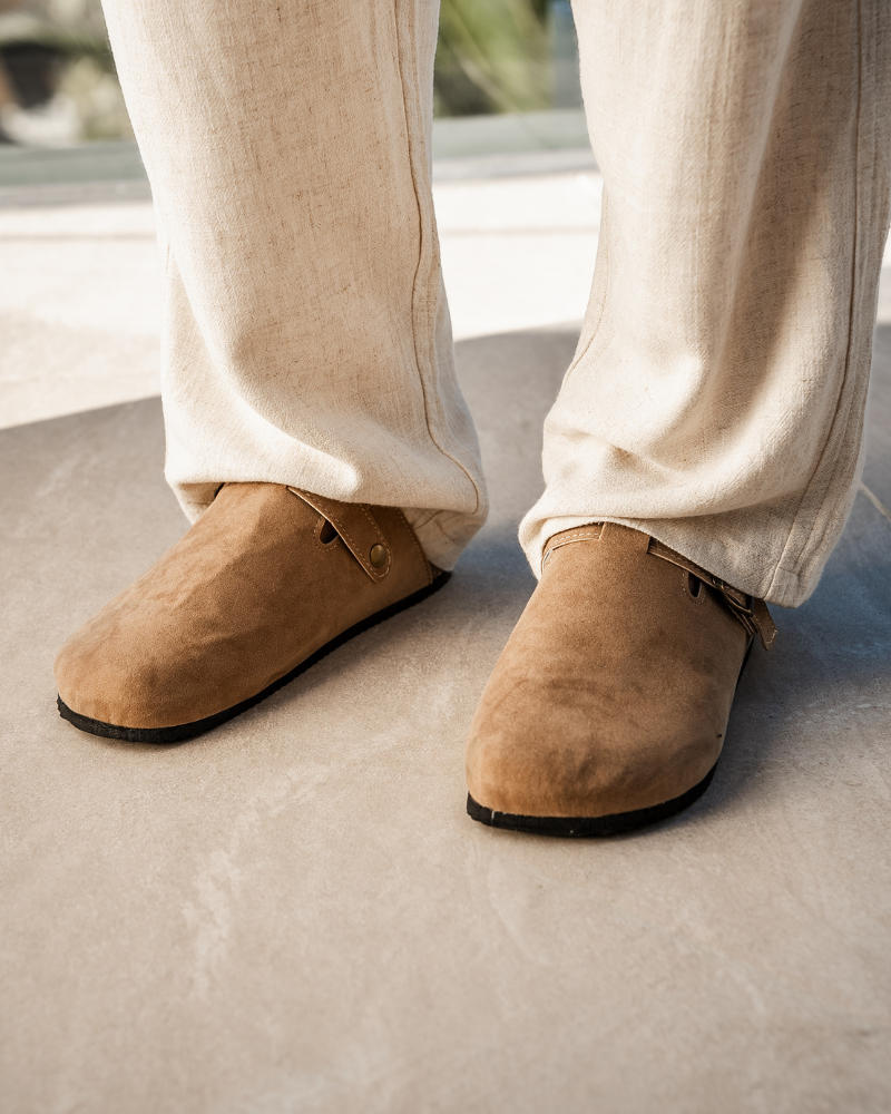 Russ & Co Suede Clogs