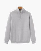 Refined Half-Zip Knit Pullover