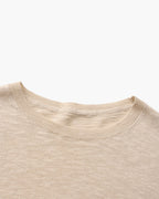 Linen Cotton Essential Crewneck