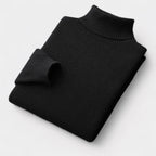OLD MONEY Merino Wool Turtleneck Sweater