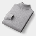 OLD MONEY Merino Wool Turtleneck Sweater