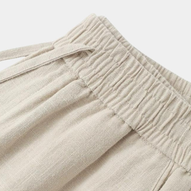 OLD MONEY Relaxed Fit Linen Pant