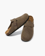 Russ & Co Suede Clogs