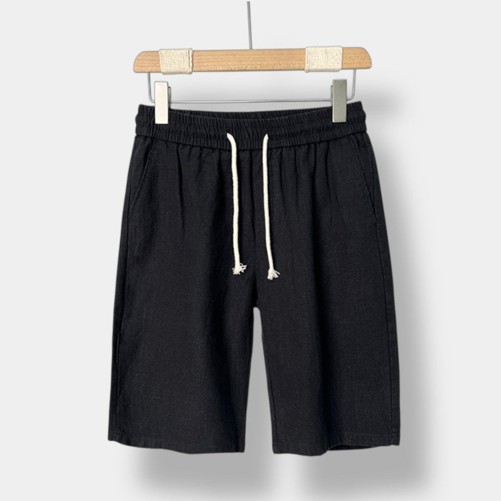 OLD MONEY Relaxed Fit Linen Short