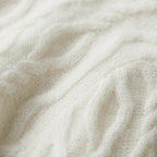 OLD MONEY Merino Wool Round Neck Knitted Sweater