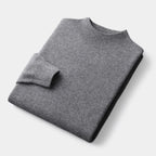 OLD MONEY Merino Wool Half Turtleneck Sweater