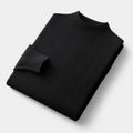 OLD MONEY Merino Wool Half Turtleneck Sweater