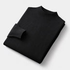 OLD MONEY Merino Wool Half Turtleneck Sweater