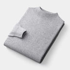 OLD MONEY Merino Wool Half Turtleneck Sweater