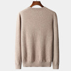 OLD MONEY Merino Wool V-Neck Sweater