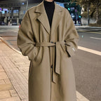 OLD MONEY Wool Overcoat