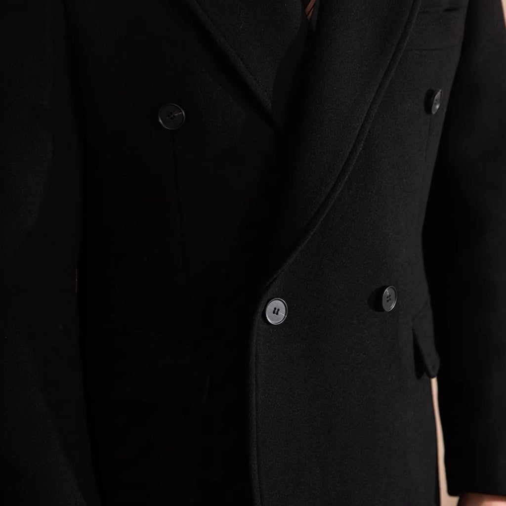 OLD MONEY Double Breasted Coat
