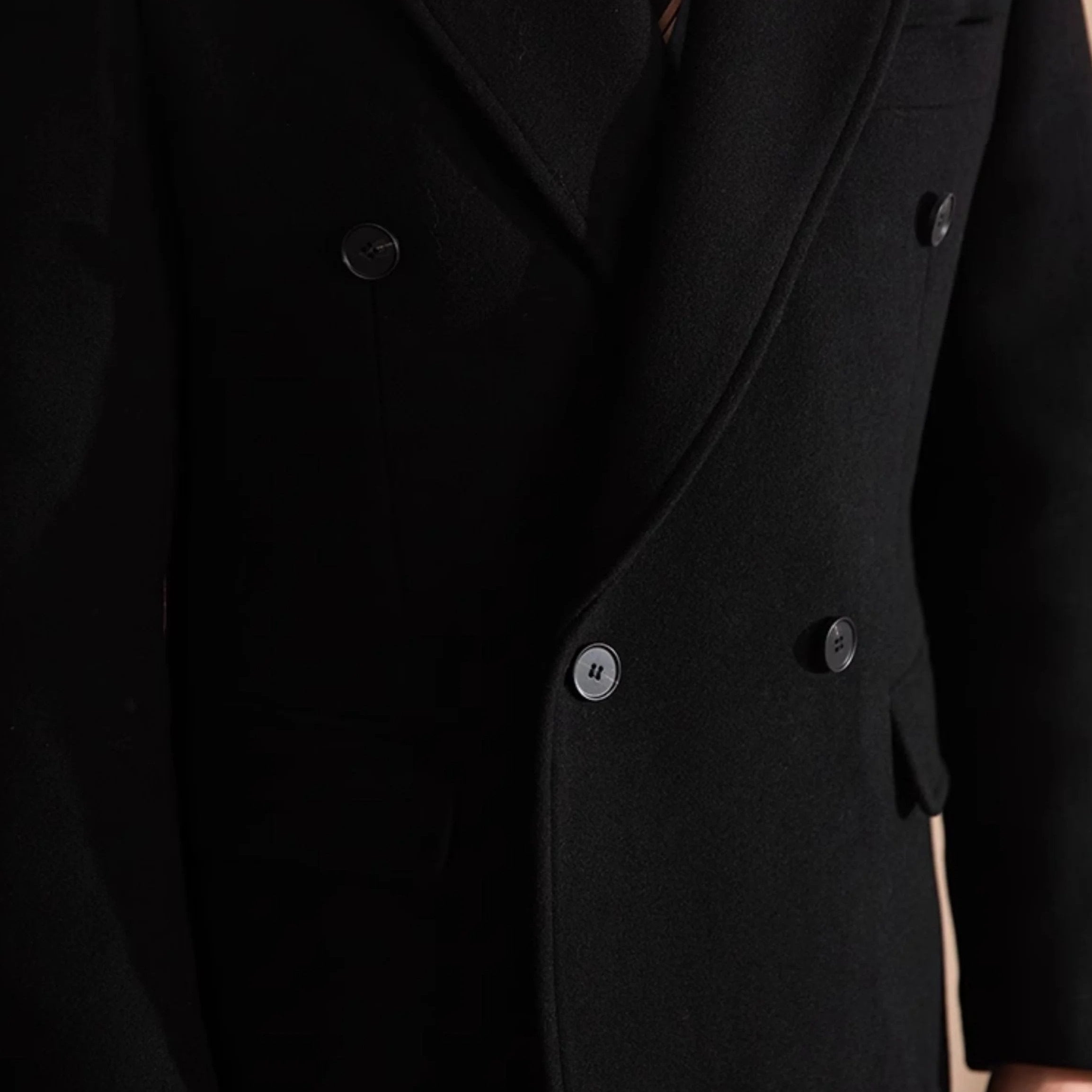 OLD MONEY Double Breasted Coat
