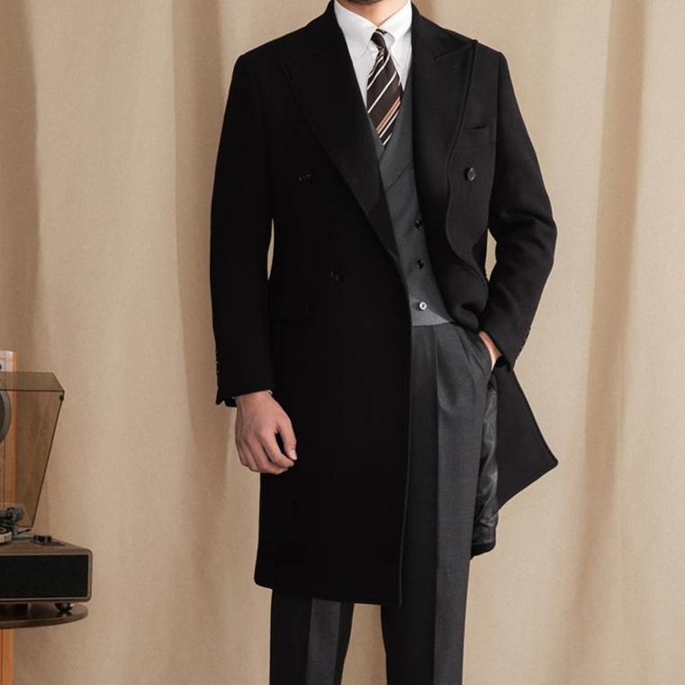 OLD MONEY Double Breasted Coat