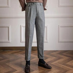 OLD MONEY Wool Straight Pants